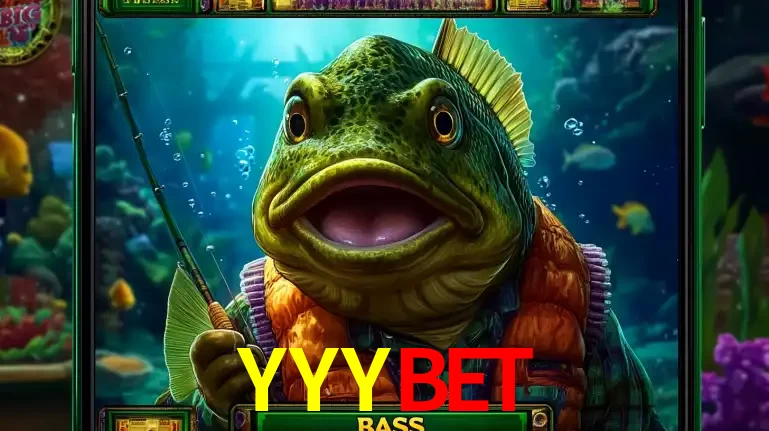 Personagem de peixe pescador do popular jogo de slot com tema de pescaria, uma das emocionantes opções de caça-níqueis para jogar e ganhar no cassino YYYBET.